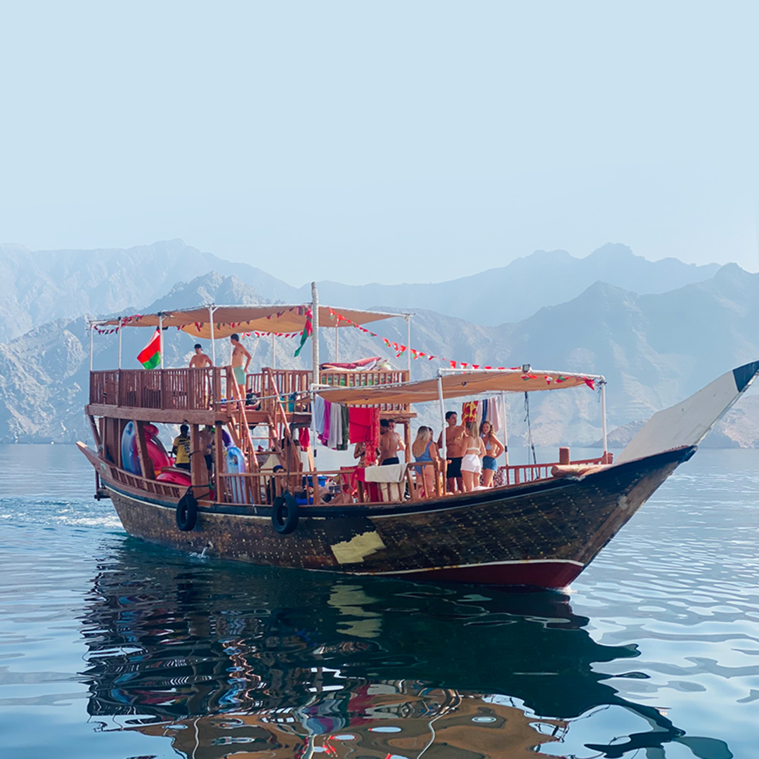 Full Day Dhow Cruise Khasab. Best tour packages in Khasab from Dubai